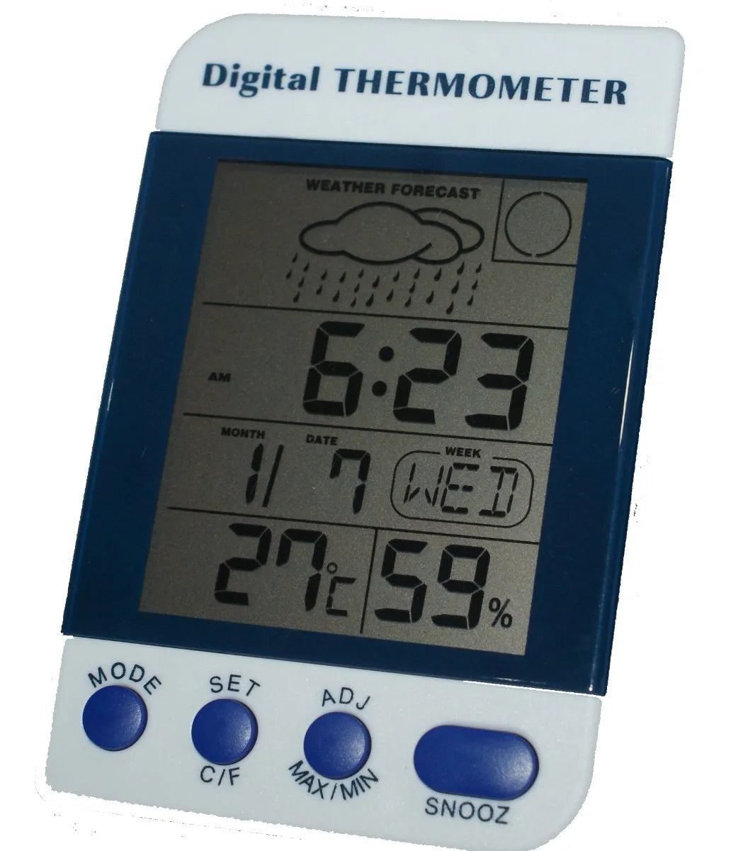 Termohigrómetro Digital Kex Con Certificado De Calibracion