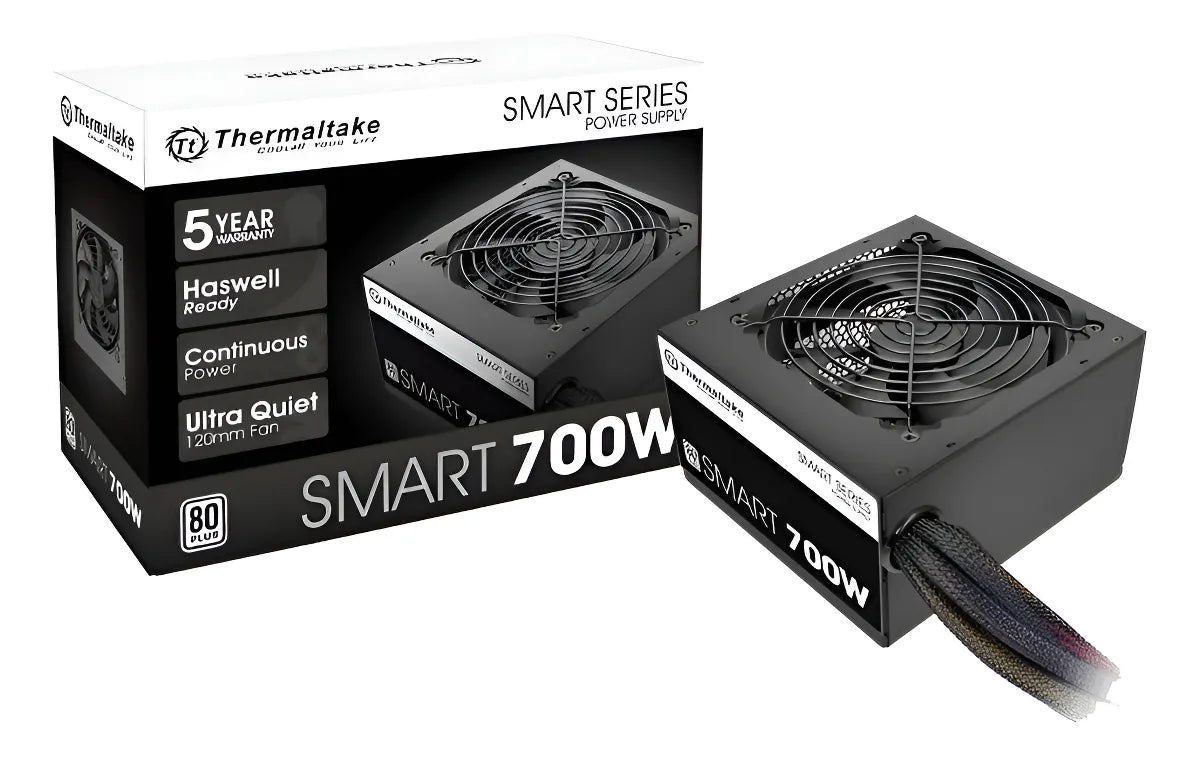 Fuente de poder para PC Thermaltake Technology Smart Series SP-700AH2NKW 700W black