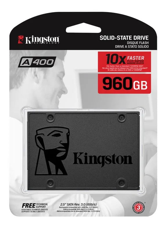 Unidad De Estado Sólido Kingston Sa400s37/960g 960gb 2,5