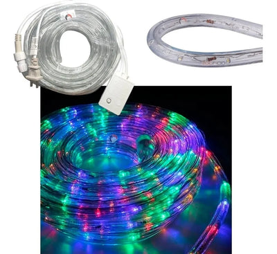Manguera Led 3 Vias Luces Navideñas X 30mt Multicolor