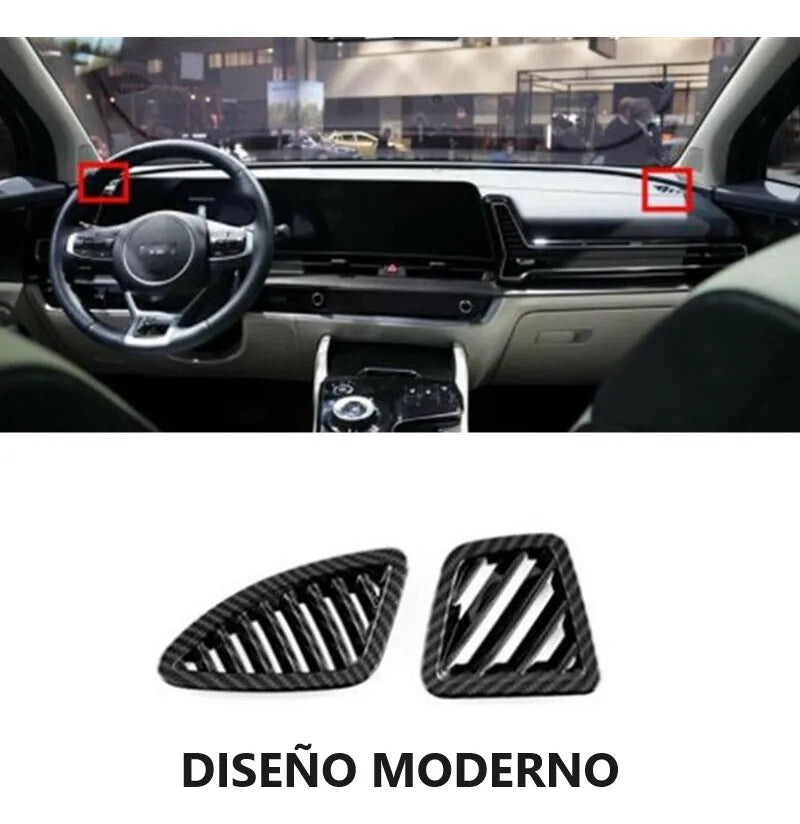 Accesorios Kia Sportage Cubierta Aire Acondicionado X 2 Pcs