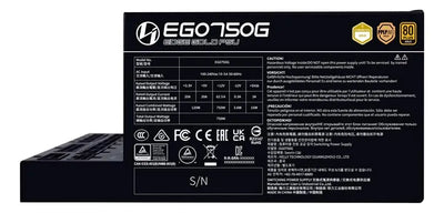 Fuente De Poder Lian Li 750w Atx Edge Gold Black Negro