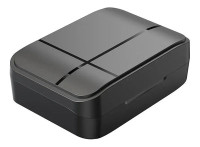 Micrófono Inalambrico De Solapa Tipo C Iphone Y PC Con Estuche De Carga Doble Receptor y Cancelación de Ruido y Antipop Vimai M8C-2 Negro