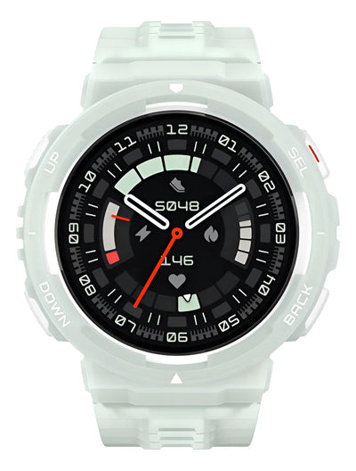 Reloj Smartwatch Amazfit Active Edge 1.32 Gps Mint Grey Malla Gris Diseño de la malla Mesh