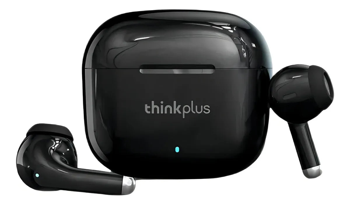 Audifonos Inalámbricos Bluetooth Lenovo Livepods Lp40 Pro Color Negro