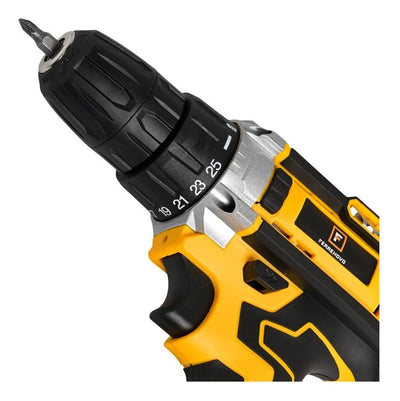 Taladro Destornillador Inalámbrico 12v Ferrenovo Amarillo