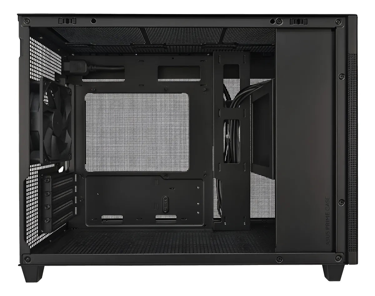 Gabinete Asus Prime Ap201 Usb 3.1 Tipo C Negro Micro Atx