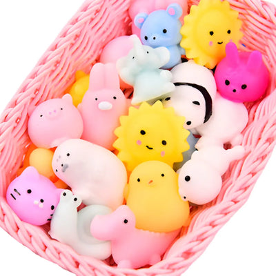 Things Nerd Variado 12 mascotas blandas de mochi para exprimir los squishies