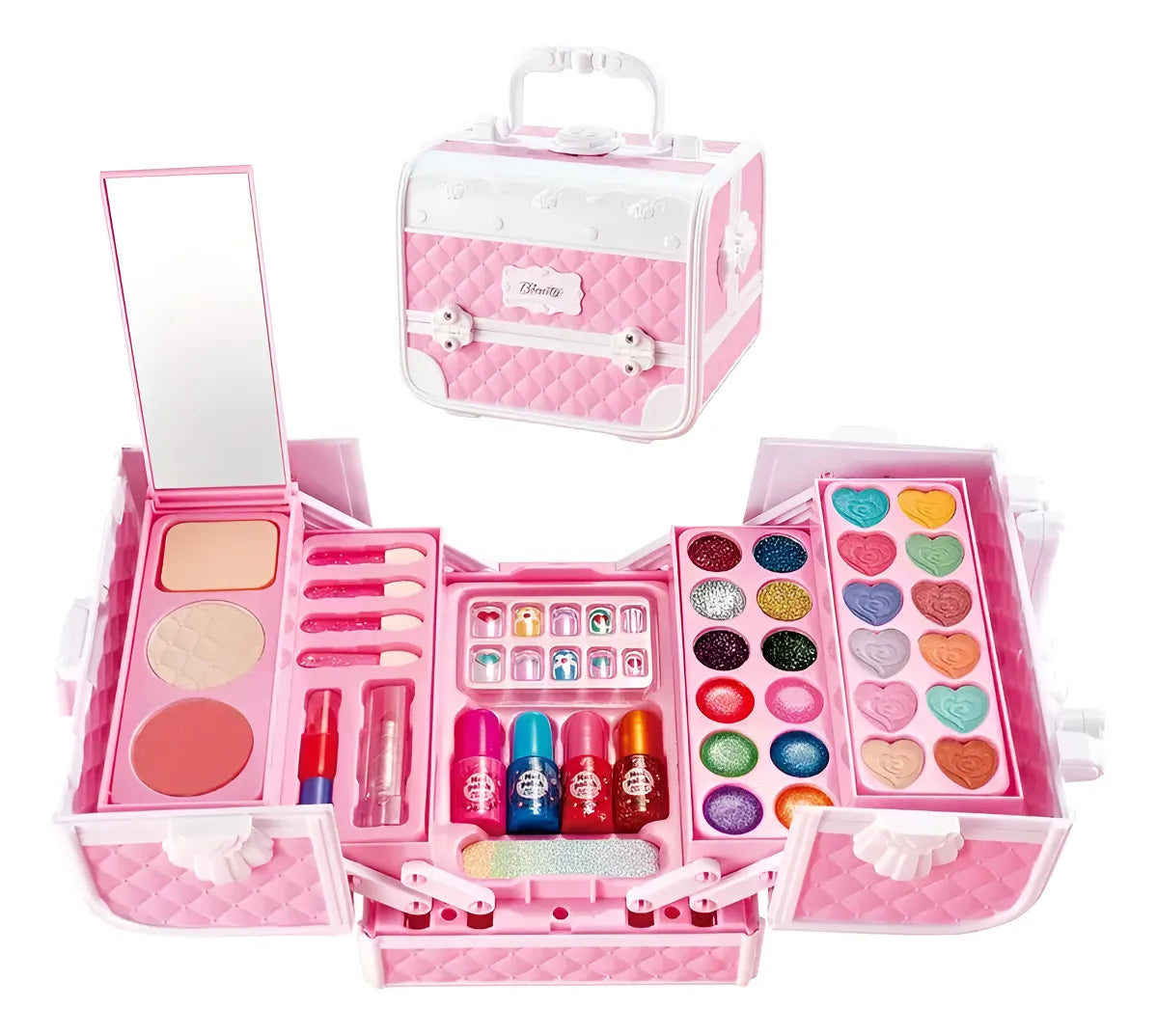 Maquillaje Para Niñas Lavable No Toxico Maleta Makeup Regalo