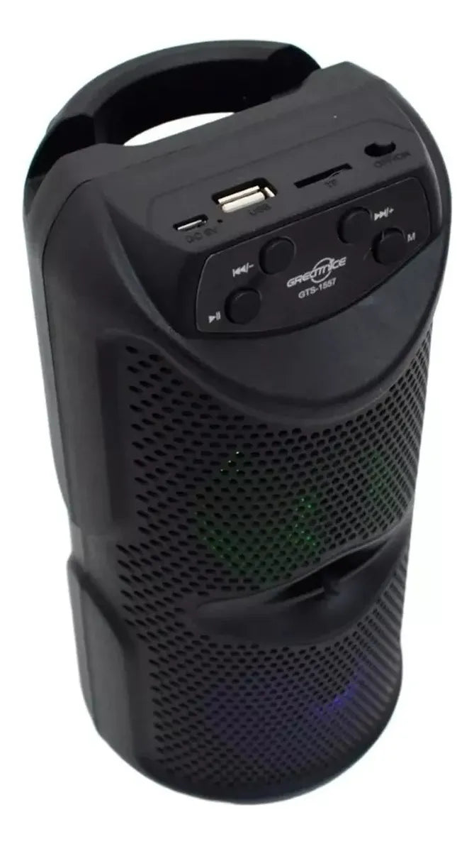 Parlante Portatil Greatnice Bt 2x3 Gts-1557