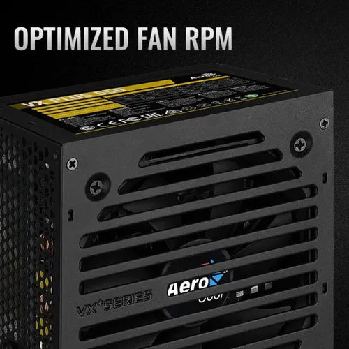 Fuente De Poder Pc Aerocool Vx550 Plus 550w Color Negro