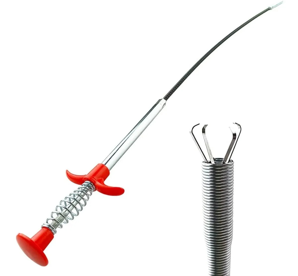 Sonda Destapa Cañería Lavamanos, Baños, Tinas, Duchas 85cms