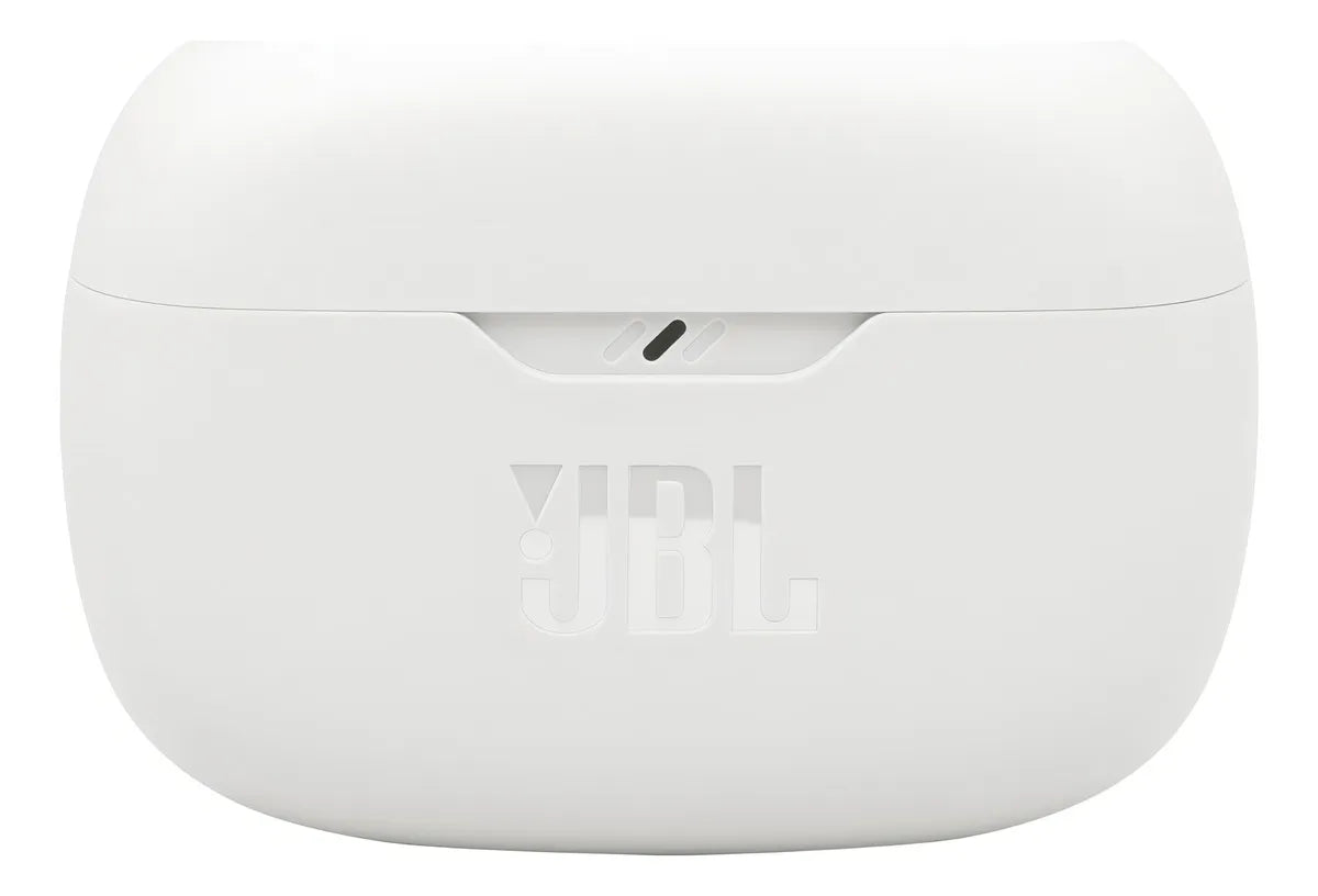 Auriculares inalámbricos Bluetooth Jbl Wave Beam 2, color blanco