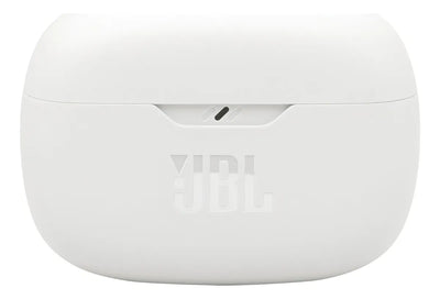 Auriculares inalámbricos Bluetooth Jbl Wave Beam 2, color blanco