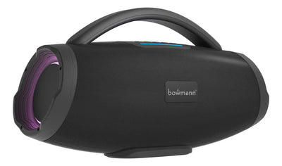 Parlante Bluetooth Tws Portatil Bafle Bateria Ipx5 Bowmann Color Negro