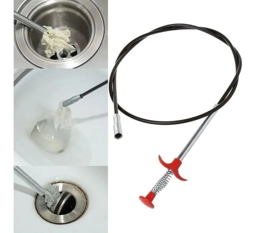 Sonda Destapa Cañería Lavamanos, Baños, Tinas, Duchas