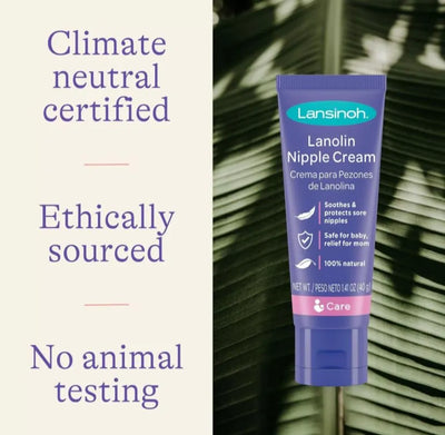 Crema Pezones Lanolina Para Mamás Lactantes Lansinoh 40g