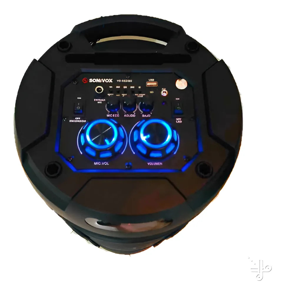 Parlante Profesional Torre De Sonido Bt Sonivox Vs-ss2590 Color Negro 110V/220V