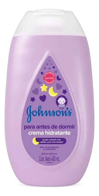 Crema Johnson Para Antes De Dormir 400 Ml