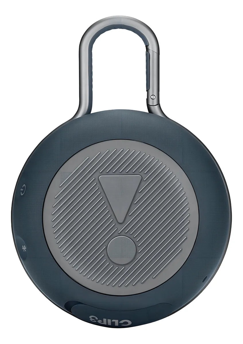 Parlante JBL Clip 3 portátil con bluetooth waterproof ocean blue