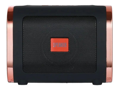 Parlante Stéreo T12 Altavoz Inalámbrico Portátil Negro