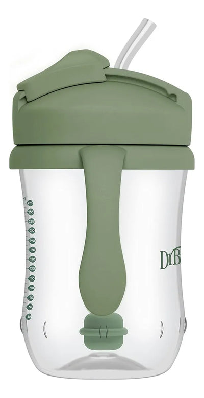 Vaso Entrenador Pitillo Dr. Brown's 9 Onz Verde Animalito