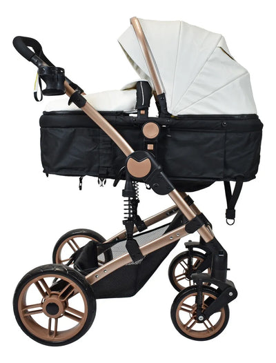 Coche Bebe Travel System Gadi Happy Baby Blanco