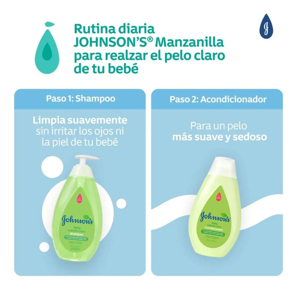 Shampoo Johnson Baby Manzanilla 750 Ml