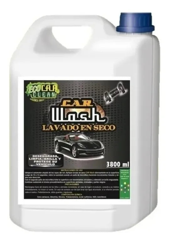 Kit Lavado En Seco Para Carros Y Limpiador Motores Ruz