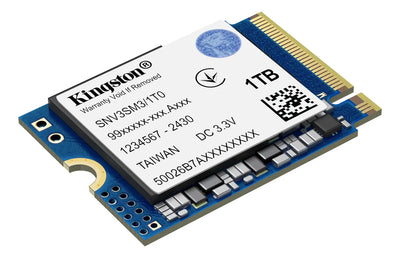Ssd Kingston Nv3 1tb Nvme Pcie 4.0 2230 Lectura/escritura 6000/4000mb/s