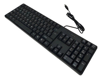 Teclado Antelope Conexión Usb Plug And Play, Tj-818 Negro