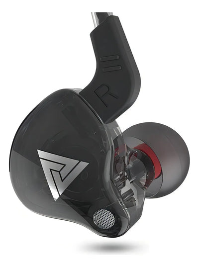 Fone de ouvido in-ear sem fio QKZ Audio AK6 AK6 negro