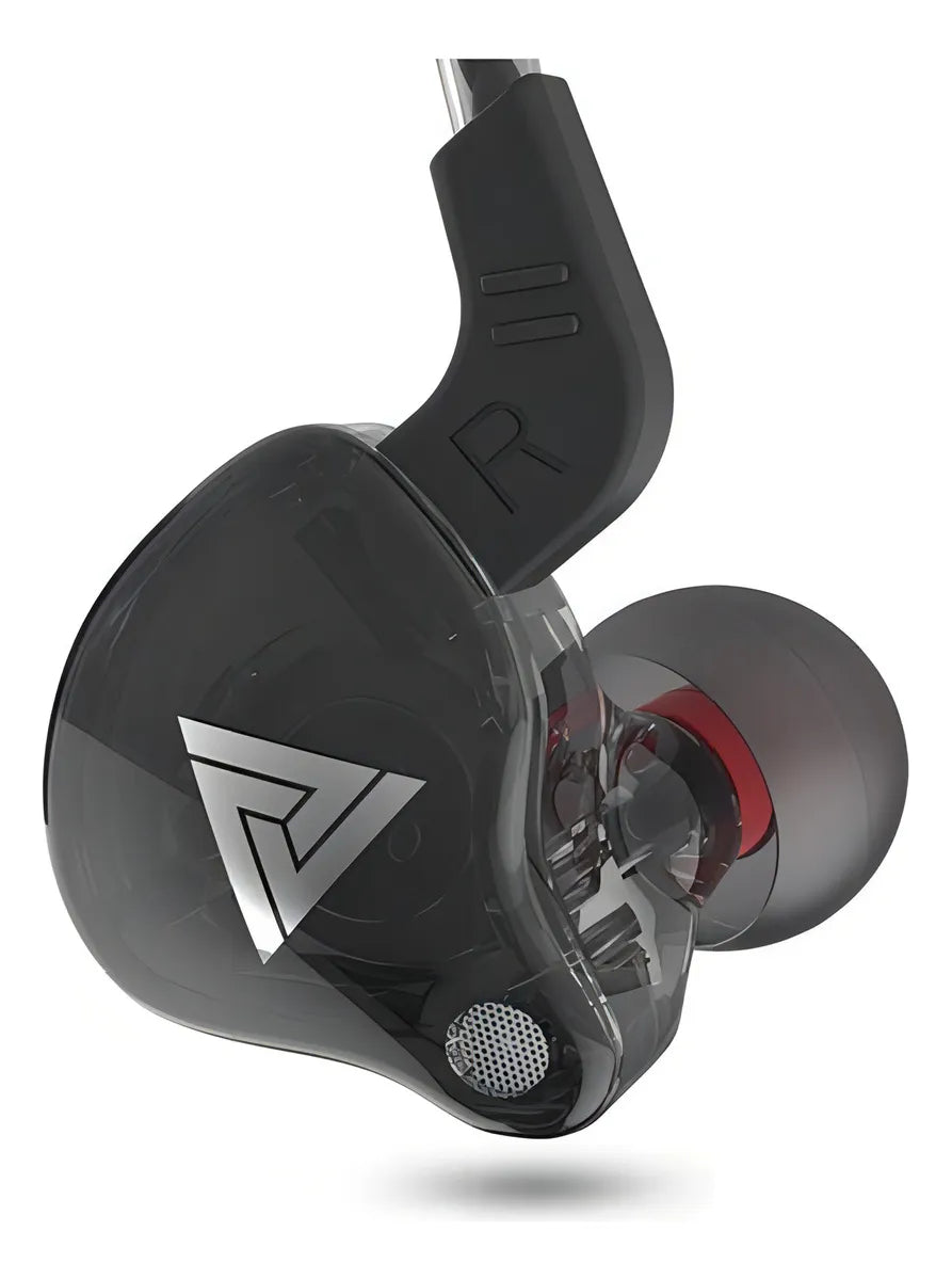 Fone de ouvido in-ear sem fio QKZ Audio AK6 AK6 negro