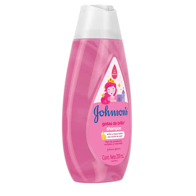 Shampoo Infantil JOHNSON'S Gotas de Brillo 200 ml