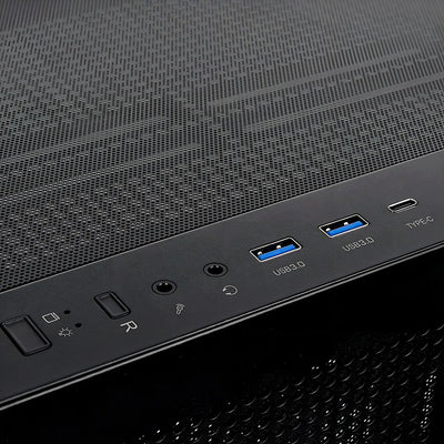 Chasis Thermaltake View 270 Tg Argb Plus Black Color Negro