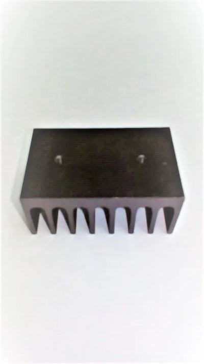 Disipador De Calor Acanalado, Aluminio Diversas Aplicaciones