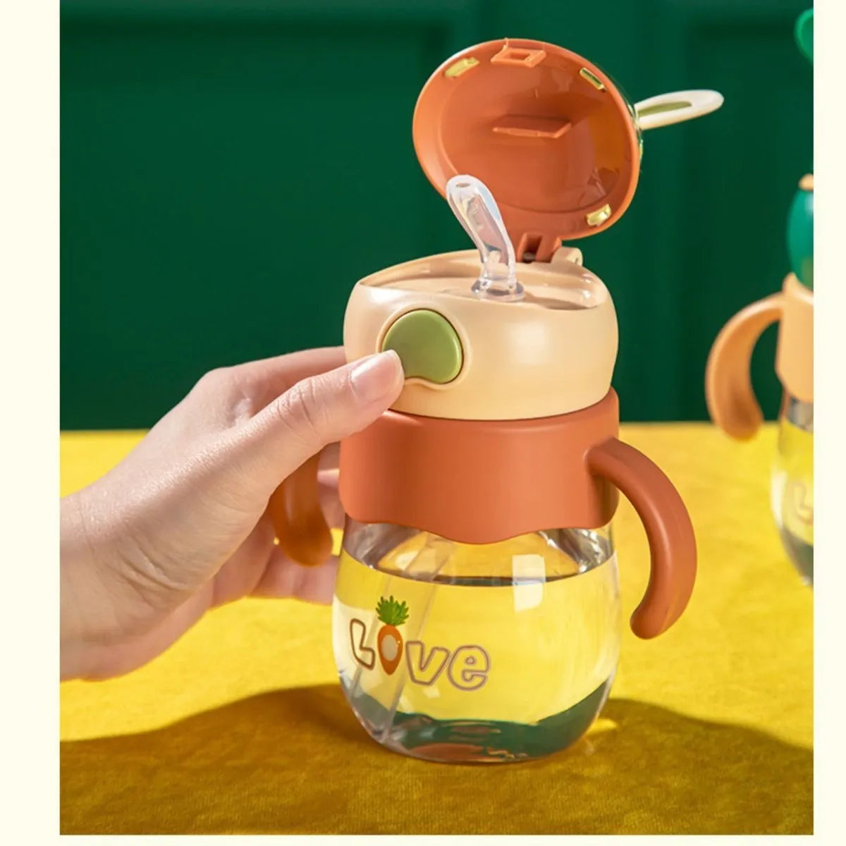 Vaso De Entrenamiento Antiderrame De 350 Ml, Biberón Pr