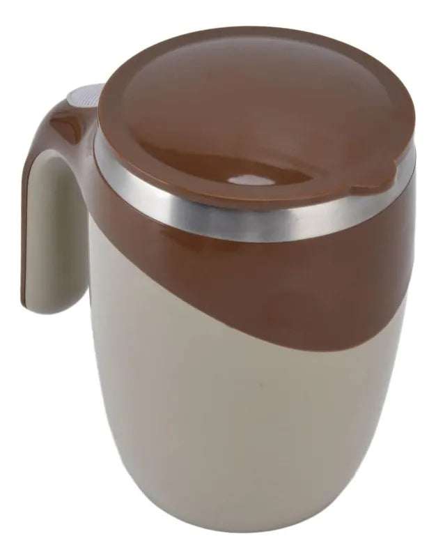 Taza Automática Para Mezclar Café Y Leche Termo Eléctrico Gris Taza Mezcladora