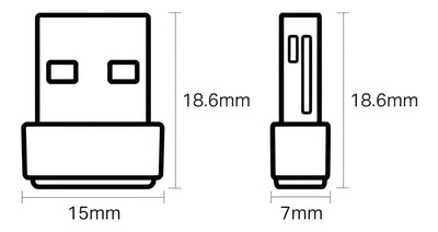 Receptor Wifi Usb Tp-link Ac600 Dual Band Archer T2u
