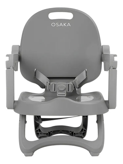 Carestino Silla De Comer Osaka Booster Color Gris