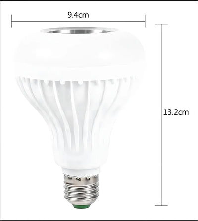 Bombillo Parlante Con Bluetooth Multicolores Súper Oferta. Color Blanco