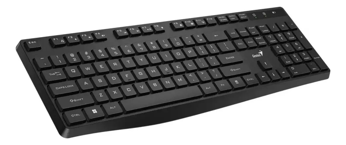 Teclado Inalambrico Genius Kb-7200 / Tecnocenter Color Del Teclado Negro Idioma Español España
