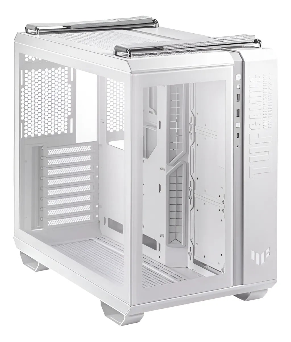 Caja / Chasis Asus Tuf Gaming Gt502 Blanco Y Negro