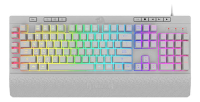 Teclado Redragon Shiva White K512w-rgb-1-sp Español