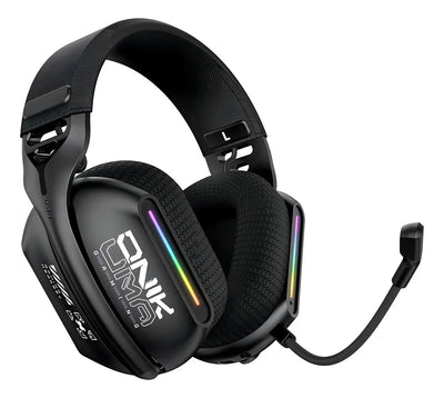 Audífonos Gamer Onikuma Gt808 Tri-mode Compatible Ps5 Color Negro