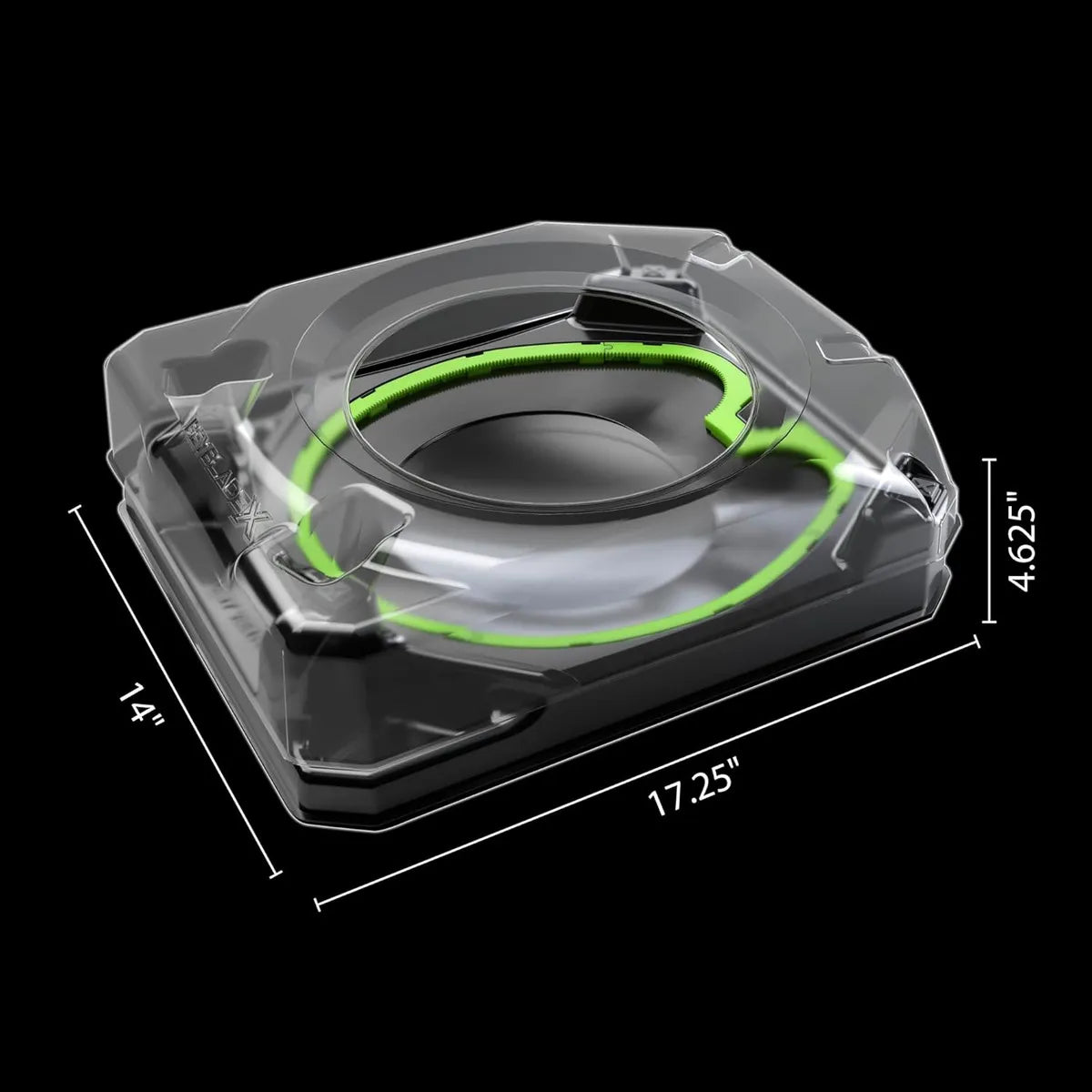 Beyblade X Xtreme Battle Set Con Beystadium Arena Con Riel X Color Negro