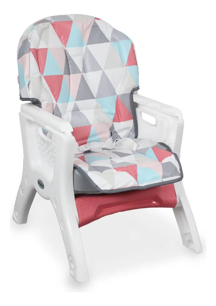 Silla Comedor Y Escritorio Bebesit Niños Kinder Color Rosa