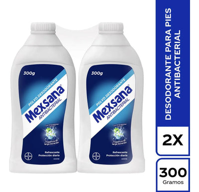 Talco Antiba Mexsana 300g X 2 U