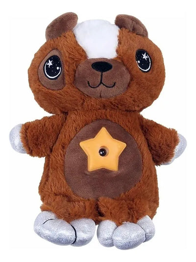 Muñeco Peluche Star Belly Musical Proyector Luz Nocturna