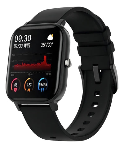Smartband Colmi P Series P8 display de 1.69" con correa de silicona - color black